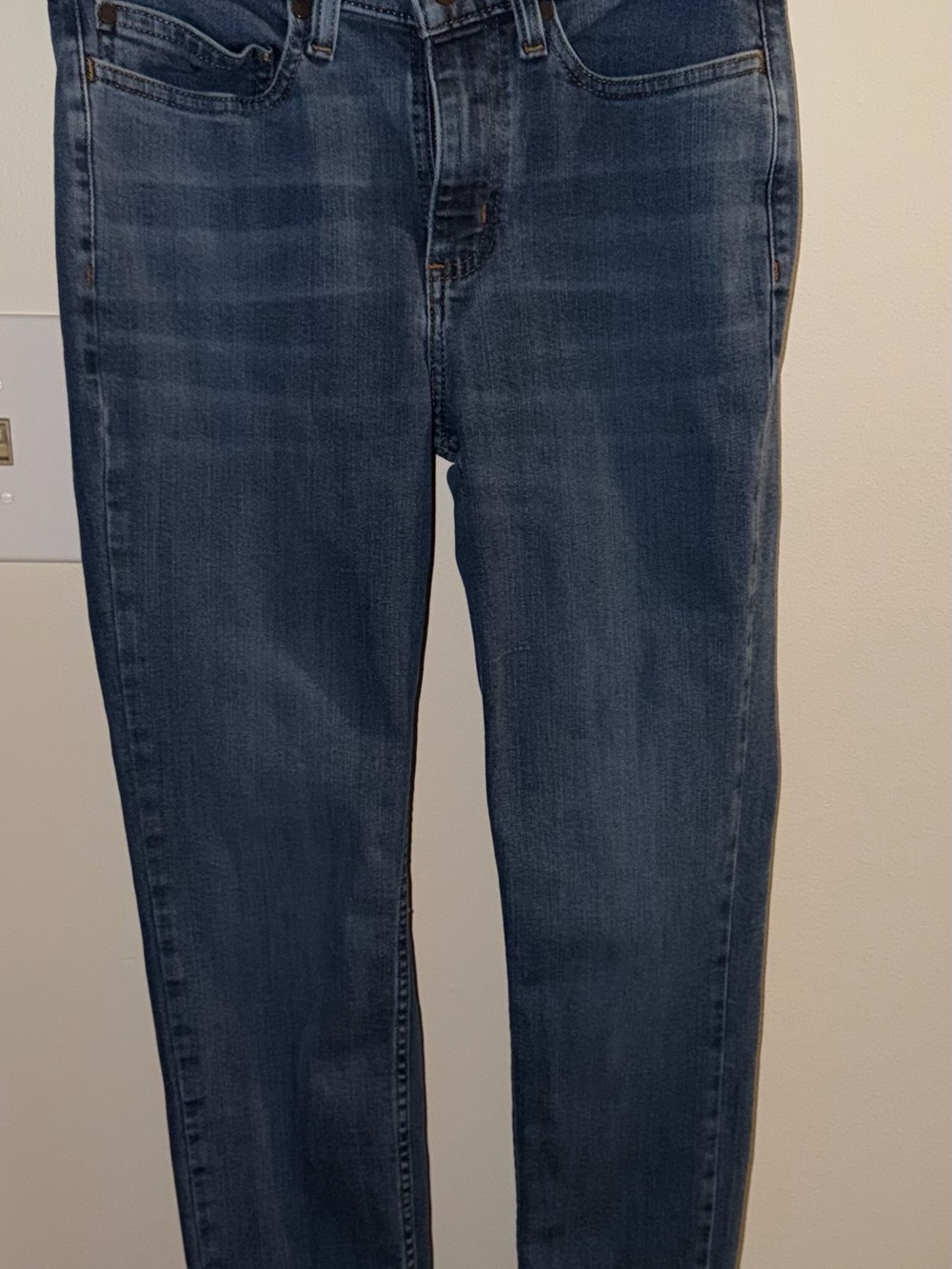Carhartt Women’s Slim Fit Jeans Size 8 Short Blue Denim Workwear